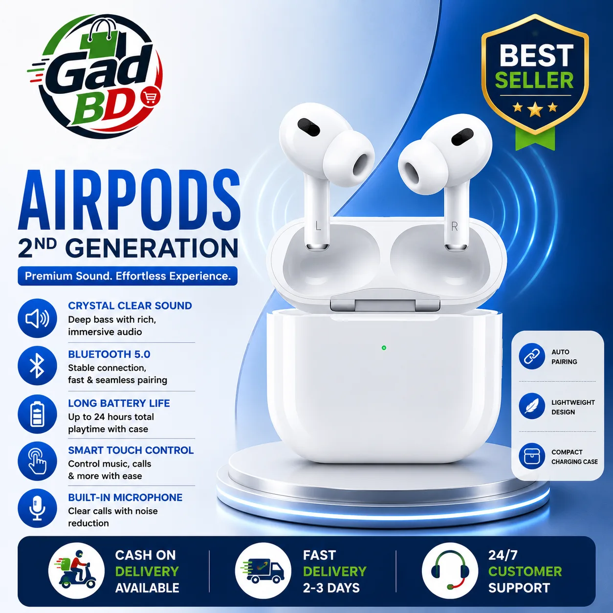 Apple AirPods Pro (2nd Generation) Premium TWS Earbuds | H2 Chip